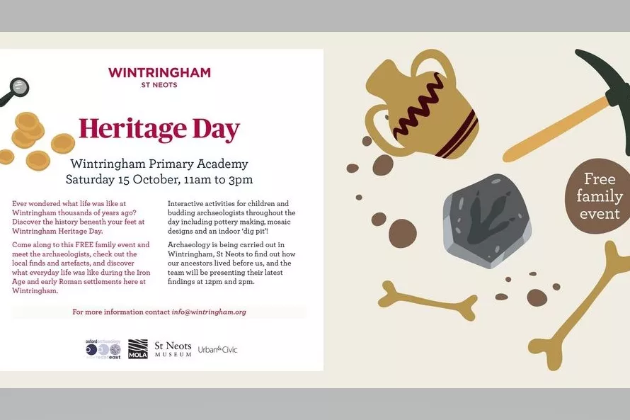 Poster for Wintringham Heritage Day