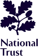 National Trust logo text and oak leaf