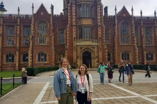 Clem and Jess in Belfast