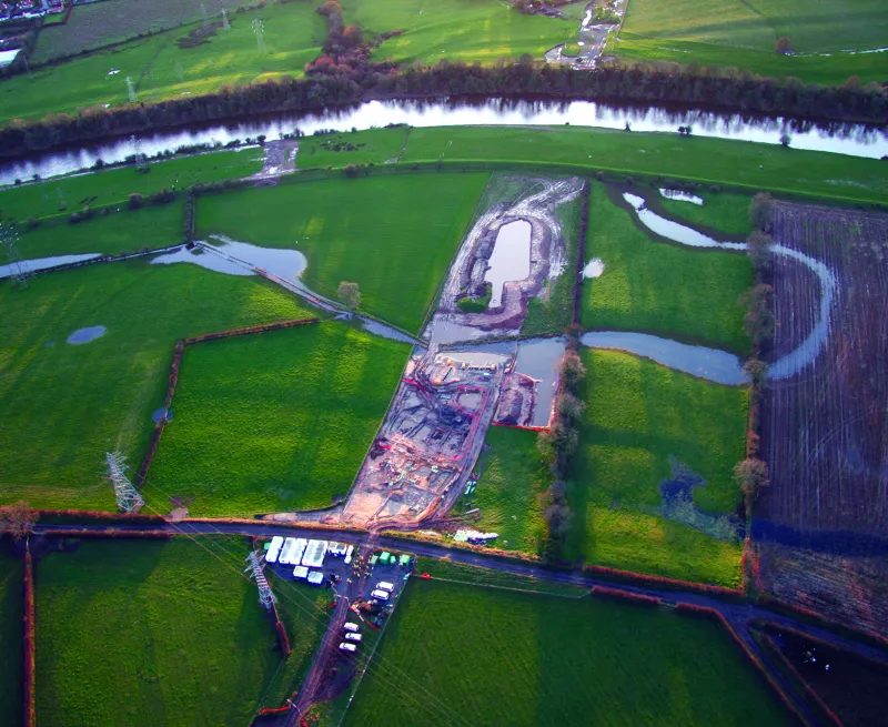 Aerial view of Stainton West 