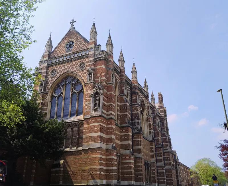 Exterior of Keble College Chapel