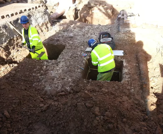 Watching brief at Trinity Burial Ground in Hull